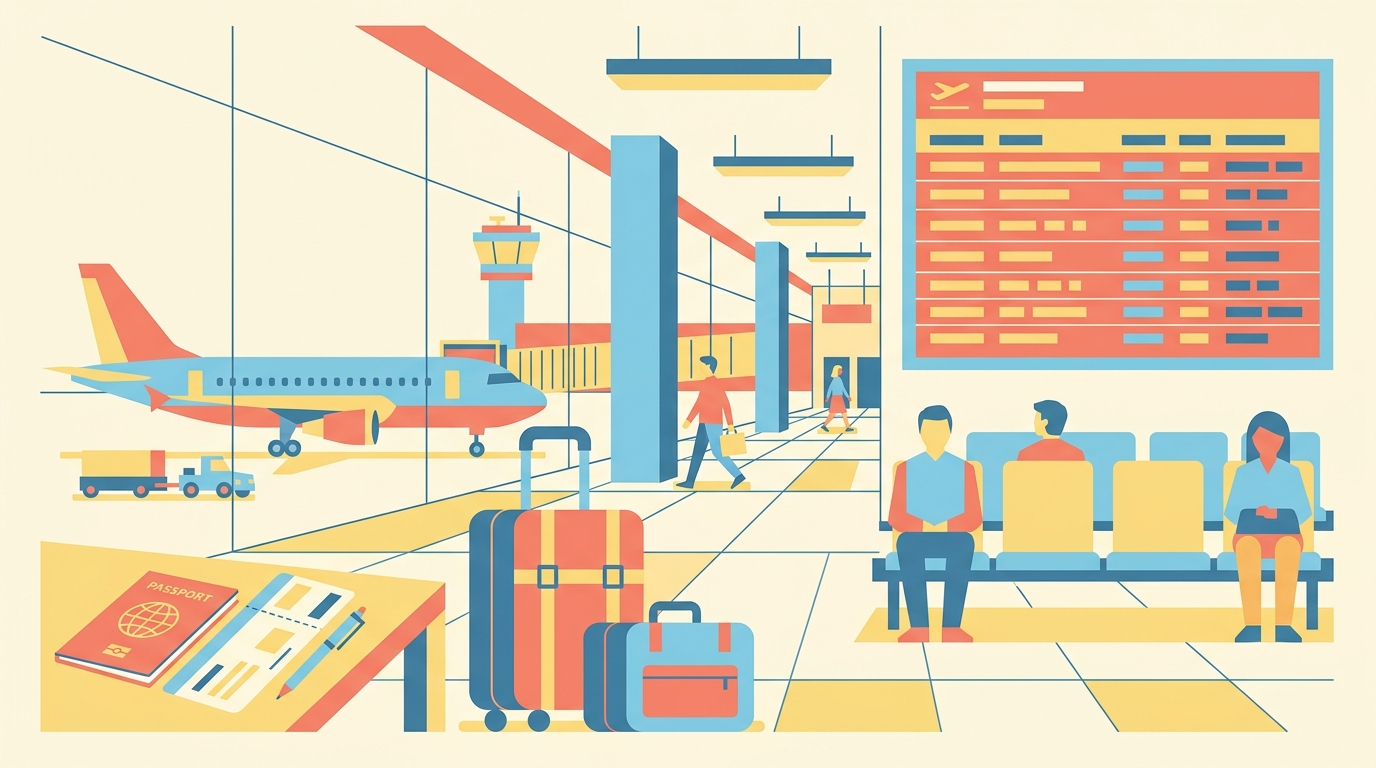 越南機場越南語完全指南：從入境通關到免稅店，20 個必學詞彙與實用會話